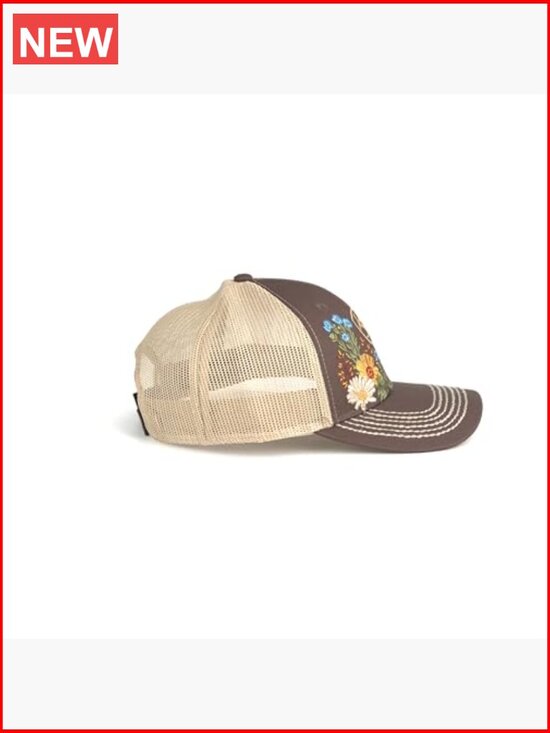 Vintage Floral Baseball Cap Adjustable Cotton Blend main image 5